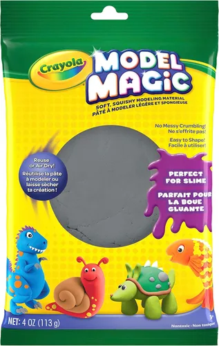 Miniatura 3 de Crayola Modelo Magic en gris, alternativa a arcilla para modelar, 4oz Multicolor