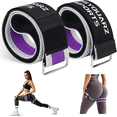 Miniatura 9 de Booty Bands for Working Out, Blood Flow Restriction Bands for Women/Men, Adjustable Velcro Occlusion Resistance Bands BFR Training Bands for Glutes