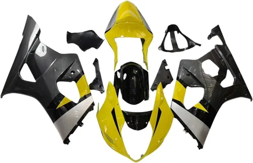 Miniatura 200 de Kit de carenado de inyección azul, negro y blanco para Suzuki GSXR600 GSX750 2006 2007 GSXR 600 GSX-R750 06 07 ABS Carenado de plástico completo