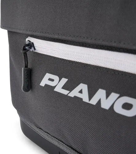 Miniatura 10 de Plano Bolsa de aparejos de pesca de vanguardia para fines de semana, base impermeable moldeada, almacenamiento espacioso, mangas de herramientas