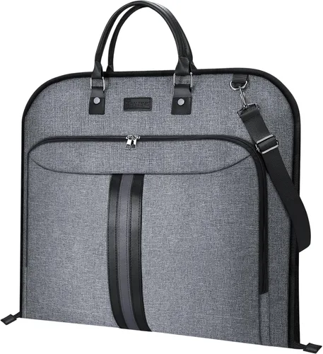Miniatura 8 de Bolsa de ropa de viaje BALEINE, bolsa de traje de viaje para hombres, bolsa de ropa de 42'' impermeable para llevar, bolsa de ropa de viaje