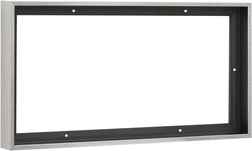 Pixy Canvas Marco flotante de 24 x 48 pulgadas para pinturas de lienzo de 1.5 pulgadas de profundidad, paneles de madera y tableros de lienzo Plata