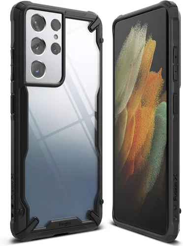 Miniatura 16 de Ringke Fusion-X para Samsung Galaxy S22 Ultra Funda [Recortes Precisos para Lentes de Cámara] Parachoques Mejorado Resistente Uso Rudo a Prueba