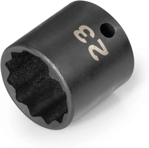 Miniatura 25 de TEKTON Accionamiento de 3/8 pulgadas x 1 pulgada Zócalo de impacto de 12 puntos poco profundo SID12225