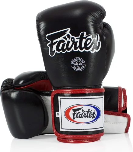 Miniatura 38 de Fairtex BGV9 Muay para boxeadores profesionales y entrenadores Guante de estilo mexicano para golpeadores duros Guantes MMA para artes marciales
