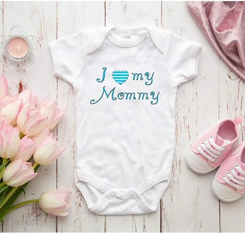Miniatura 2 de I Love my Mommy - Mameluco para bebé, recién nacido