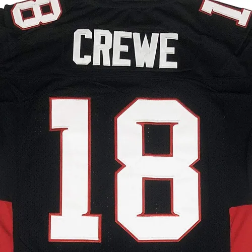 Miniatura 5 de Kekambas Camiseta de fútbol americano #18 Paul Crewe Mean Machine, la película de patio más larga cosida