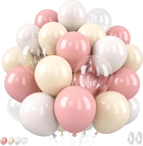 Miniatura 33 de Globos Rojo Blanco Azul, 50 Piezas 12 Pulgadas con Estampado de Estrellas, Globos de Látex Rojo Real Azul Confeti para el 4 de Julio, Día