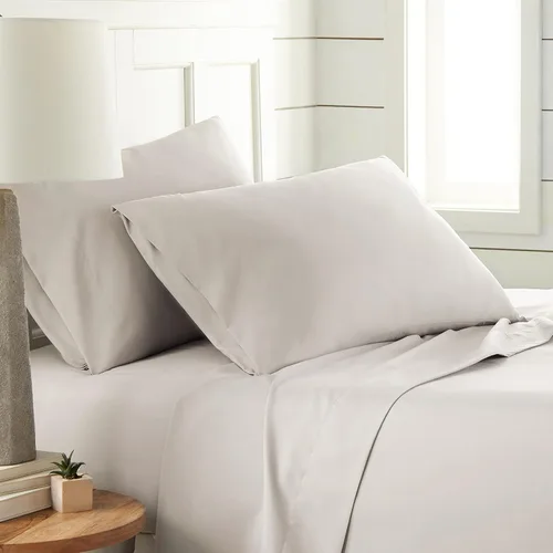Miniatura 19 de Southshore Fine Living, Inc. Juego de ropa de cama de microfibra de 4 piezas, juego de sábanas tamaño Queen, sábana bajera ajustable de 14 pulgadas