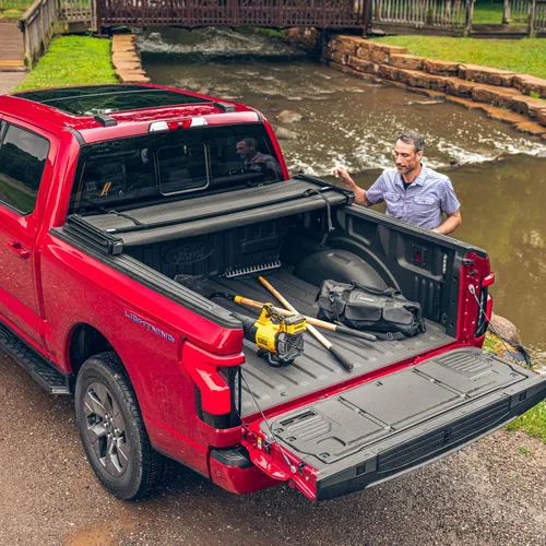 Miniatura 5 de RealTruck Extang Trifecta 2.0 Cubierta Tonneau plegable suave para caja de camioneta 92460 Se adapta a Toyota Tundra 2014 - 2021 sin sistema