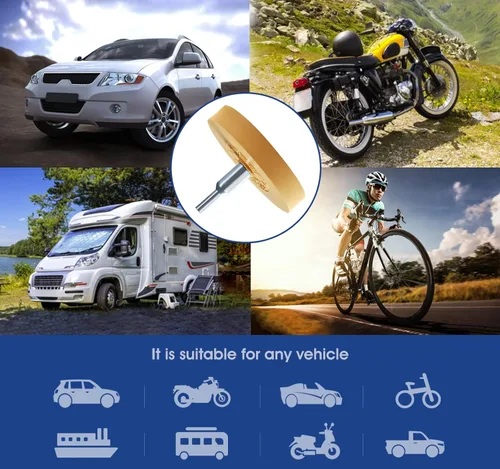 Miniatura 8 de Paquete de 4 ruedas de goma de borrar removedor de calcomanías, rueda de goma de borrar removedora de adhesivos para automóviles, herramienta