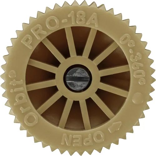 Miniatura 3 de Orbit Boquilla de cabeza de aspersor ajustable de rosca hembra de radio de 18 pies o arbustos, paquete de 5