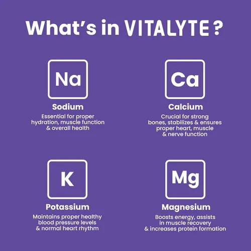 Miniatura 7 de Vitalyte Mezcla de bebida en polvo de electrolitos, 1 bolsa de pie + paquete de 25 unidades, mezcla de bebida en polvo sin gluten (combino, uva)
