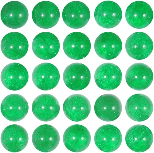 Miniatura 8 de Cuentas redondas de calcedonia sueltas de piedra natural de 0.315 in para hacer joyas, hechas a mano, aproximadamente, 48/unids Azul zafiro