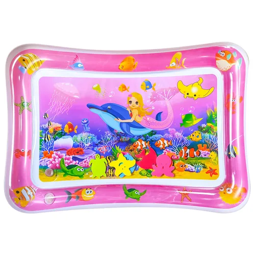 Miniatura 5 de ZHUYNXIR Alfombras de juego acuáticas para la hora del estómago, alfombrillas para la hora del estómago, alfombrilla de agua para bebé para niños