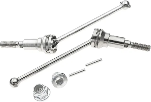 Miniatura 2 de kingsea Eje de transmisión de aluminio metálico, M16105 RC eje de transmisión delantero compatible con HAIBOXING1/16 16889 16889A S1601 RC Cars