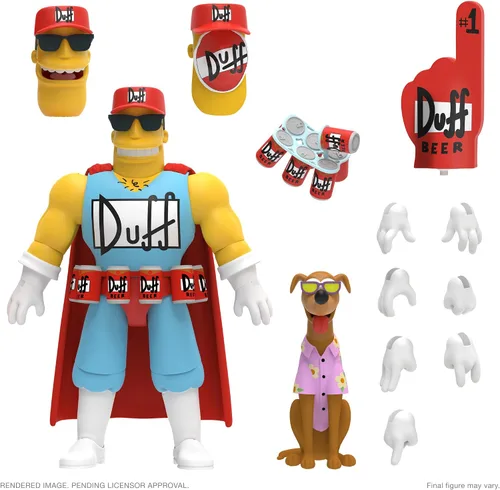 Miniatura 9 de Super7 Ultimates The Simpsons Bartman - Figura de acción de Los Simpson de 7 pulgadas con accesorios, colección clásica de programas de televisión