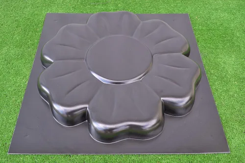 Miniatura 7 de Vendido un molde decorativo de piedra de paso a paso Molde de cemento Molde de cemento ABS Camino de jardín (S14)