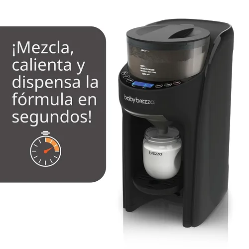 Miniatura 3 de Baby Brezza Formula Pro Advanced WiFi - Máquina dispensadora de fórmula, mezcla automáticamente un biberón de fórmula caliente al instante, prepara