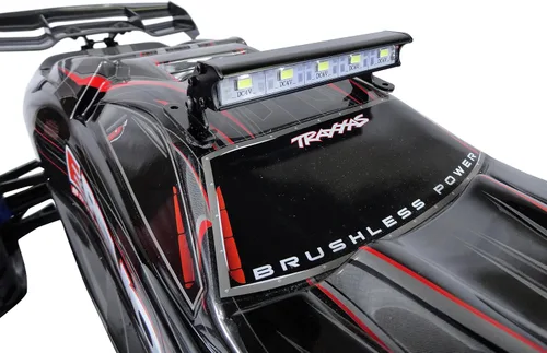 Miniatura 5 de Barra de luz de aluminio de 5 LED de 3.504 in compatible con LaTrax SST, Traxxas 1/16 Slash, Stampede/4x4/Nitro, Nitro Sport, E-Revo, ECX 1/18