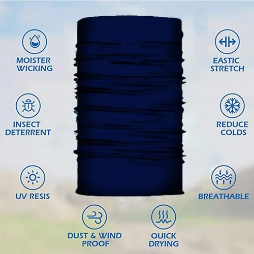 Miniatura 4 de ELANE 10 máscaras faciales para cuello, polainas de senderismo para mujeres, polaina de cuello de pesca para hombres, protección UV, bandanas