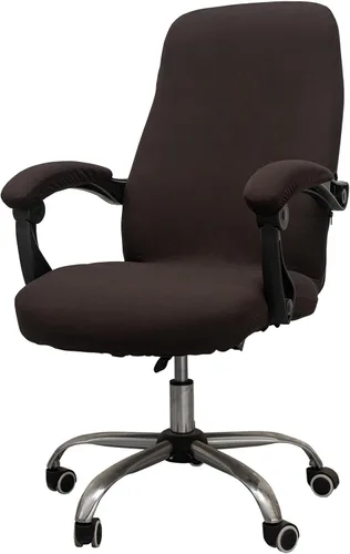 Miniatura 31 de Melaluxe - Funda elástica universal para silla de oficina, cubierta para silla de escritorio, fundas deslizantes para silla de computadora