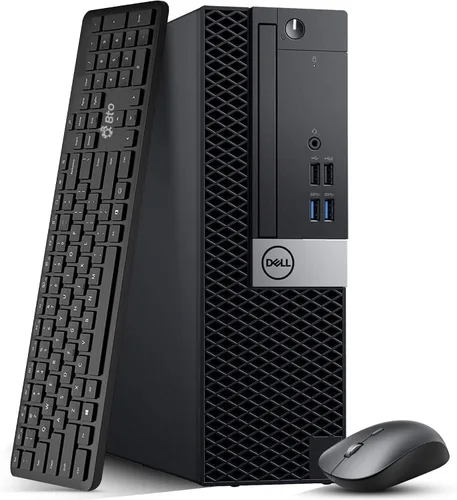 Dell Computadora de escritorio OptiPlex de forma pequeña, procesador Intel Core i7-6700, RAM DDR4 de 32 GB, SSD PCIe NVMe de 1 TB, HDMI y