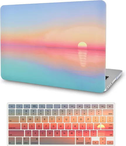 Miniatura 9 de KECC funda para MacBook con cubierta para teclado, 2 piezas Negro mate