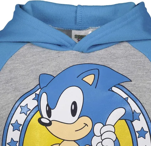 Miniatura 5 de SEGA Sonic the Hedgehog Tails Knuckles - Sudadera con capucha para niños pequeños y grandes