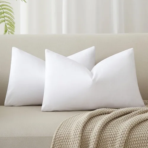 Miniatura 122 de Juspurbet - Juego de 2 fundas decorativas de terciopelo para cojines, fundas suaves para sofá, cama o sillón con cremallera oculta, para sala