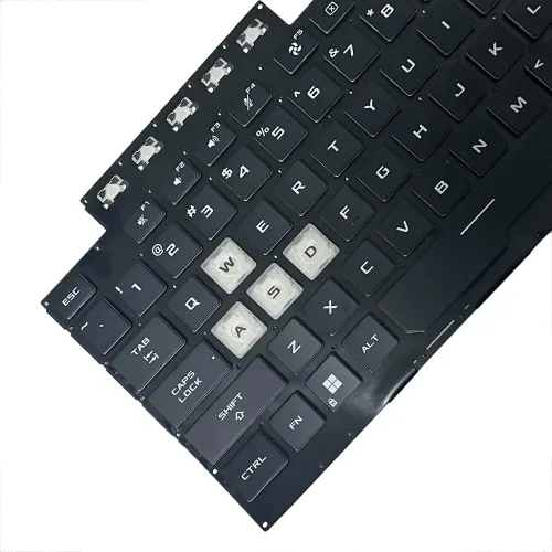 Miniatura 3 de JINTAI Teclado retroiluminado negro de Estados Unidos para ASUS TUF Gaming 8 F15 FX506 FA506 FA506II FX506H FA506Q FX506L FA506H F17 FX706 FX706L