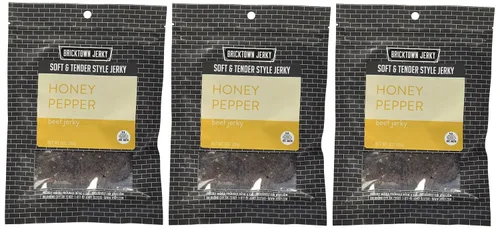 Miniatura 4 de Fajita Soft and Tender Style Best Beef Jerky - Paquete de 3 - Prueba nuestra carne seca de res suave de mejor sabor - 7.5 onzas en total.