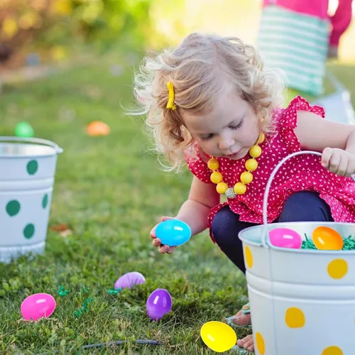 Miniatura 4 de 24 huevos de Pascua rellenos con marionetas de dedo para rellenar cestas de Pascua, búsqueda de huevos de Pascua, recuerdo de fiesta de Pascua