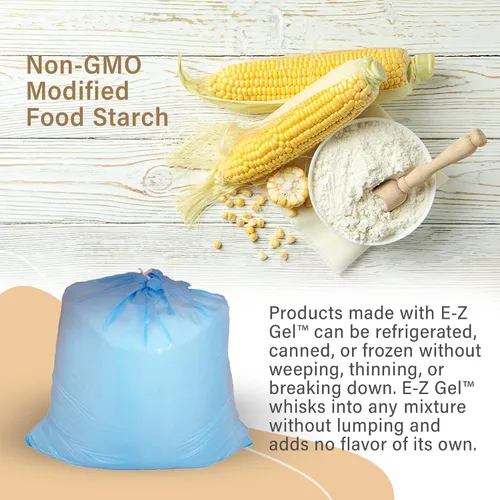 Miniatura 5 de Cornaby's E-Z Gel - Espesante instantáneo para alimentos de 15 libras, sin gluten, sin OMG, totalmente natural, gránulos de almidón de alimentos