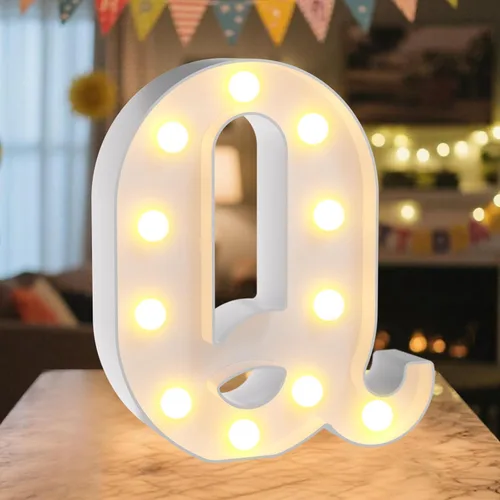 Miniatura 39 de Letrero de números con luz LED de marquesina, letrero de números de cumpleaños iluminado para decoración de fiesta de cumpleaños, pared de bar