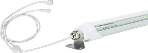 Miniatura 11 de Tubo de luz LED T8 de 4 pies para refrigerador, 18 W, 2520 lm, luz diurna blanca de 5000 K, luz diurna no regulable, luces LED para refrigerador o 1