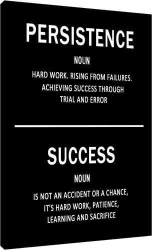 Miniatura 62 de Motivational Wall Art 1% Better Every Day Quote Framed Canvas Poster Inspirational Wall Decor for Office Gym Study Room Small Size Growth Mindset