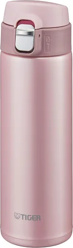Miniatura 5 de Tiger Botella de agua, 16.9 fl oz (16.2 fl oz), bebida directa, acero inoxidable, mini botella, taza del Sahara, ligera, gravedad de ensueño, rosa