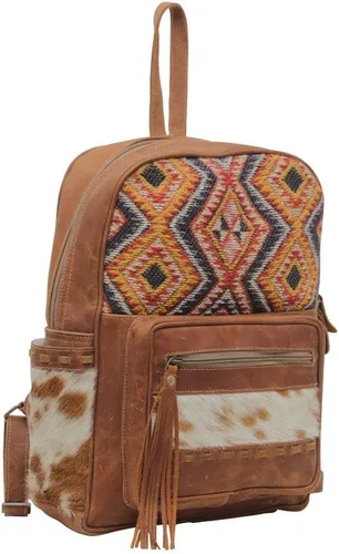 Miniatura 2 de Myra Bag Mochila de cuero occidental para mujer - One Size Pecan, Nuez pacana, Classic