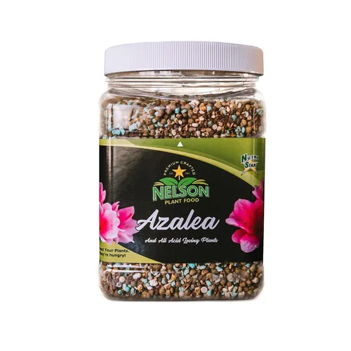 Nelson Alimento vegetal amante del ácido, flores enormes para azalea, jazmín, rosas, camelias, gardenias, nutristar, 9-13-11 (2 libras)