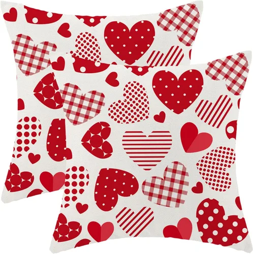 Miniatura 37 de CXMEIFLY Juego de 2 fundas de almohada de Pascua de 18 x 18 pulgadas para decoración vintage de conejo, con lazo de primavera, conejo, para Pascua02