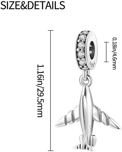 Miniatura 118 de Pandach Dijes colgantes de plata de ley 925 para pulseras y collares, dijes colgantes de Madonna con cuentas de girasol, joyería para mujer