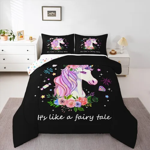 Miniatura 25 de Erosebridal Juego de ropa de cama de guepardo con rosa roja, juego de edredón con estampado de leopardo y gato, edredón romántico de plumón, Multi 03
