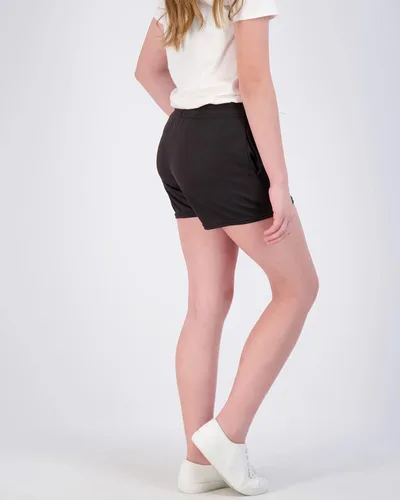 Miniatura 3 de Real Essentials Paquete de 4 pantalones cortos deportivos de malla para niñas con bolsillos