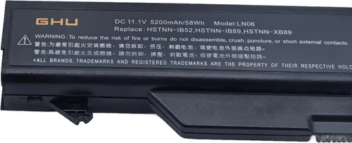 Miniatura 3 de GHU ProBook 4510s 4520s - Batería de repuesto para portátil HP ProBook 4515s 4710s, compatible con 513129-361 535753-001 572032-001 HSTNN-1B1D