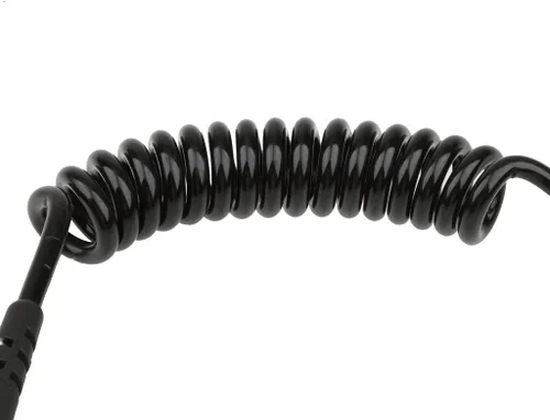 Miniatura 6 de Correa de muñeca ajustable para tabla de surf, bíceps en espiral, con tapón, color negro
