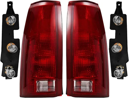 EPIC LIGHTING AMOE B Luces traseras de freno con bombillas y placa de circuito de repuesto para Chevrolet GMC 88-00 CK 92-99 Suburban 92-00 Yukon