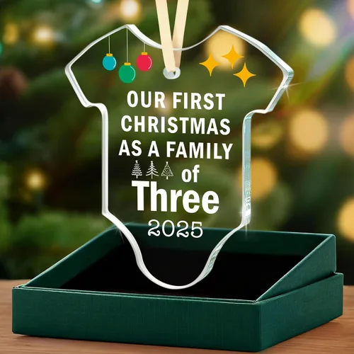 Miniatura 24 de Regalos para papá que espera: regalo de revelación de Navidad para nuevos padres, promocionado a papá nuevo papá por primera vez, adorno de Navidad