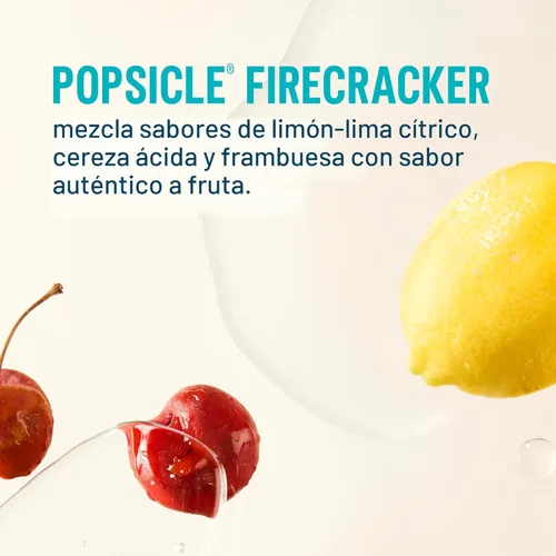 Miniatura 2 de Liquid I.V.® Hydration Multiplier - Popsicle Firecracker Mezcla en polvo de electrolitos para bebida 1 paquete (16 porciones)