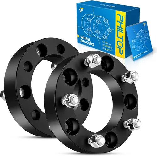 Miniatura 78 de PHILTOP Espaciador de rueda de 4 x 4 de 2 pulgadas, espaciadores de rueda centrados en las lengüetas para Polaris Trail Boss 330 2003-2013, Trail